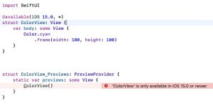 How to manage SwiftUI updates with Swift available - swiftyplace