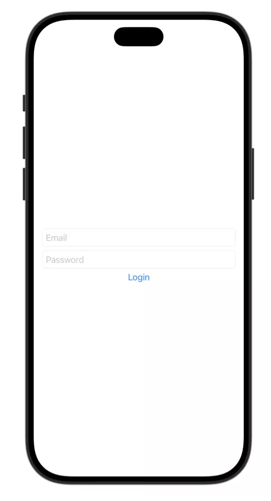 when-to-use-viewmodel-example-4 ios app with simple login view in SwiftUI